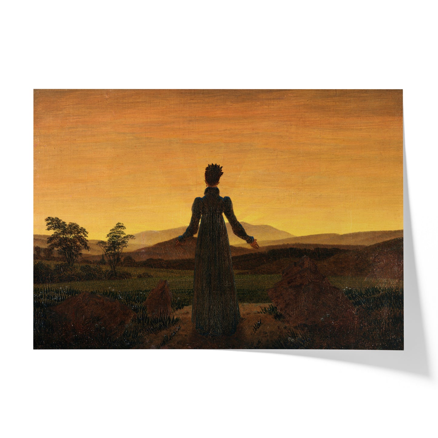 Woman before the Rising Sun | Caspar David Friedrich | 1818-20