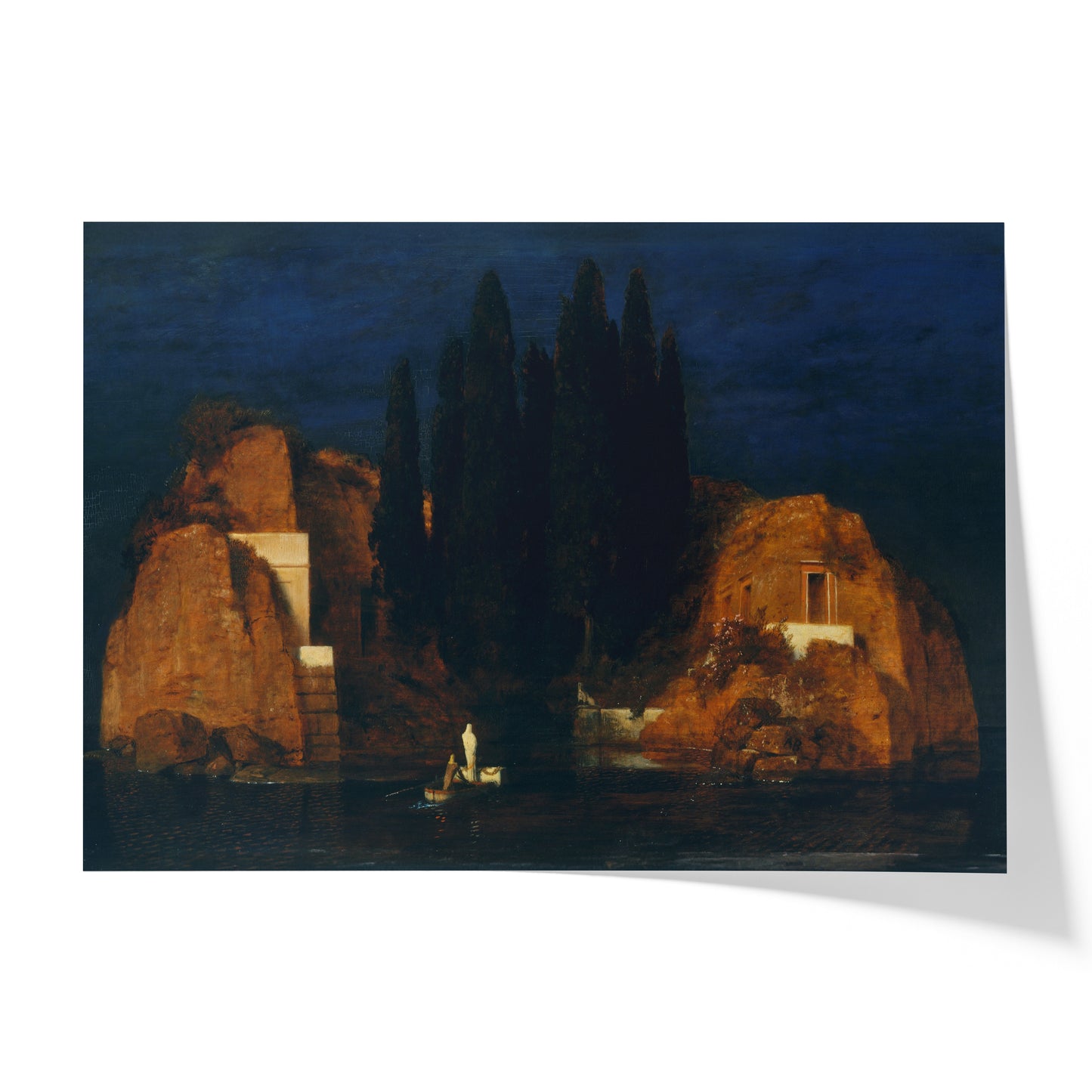 The Isle Of The Dead (Second Version) | Arnold Böcklin | 1880