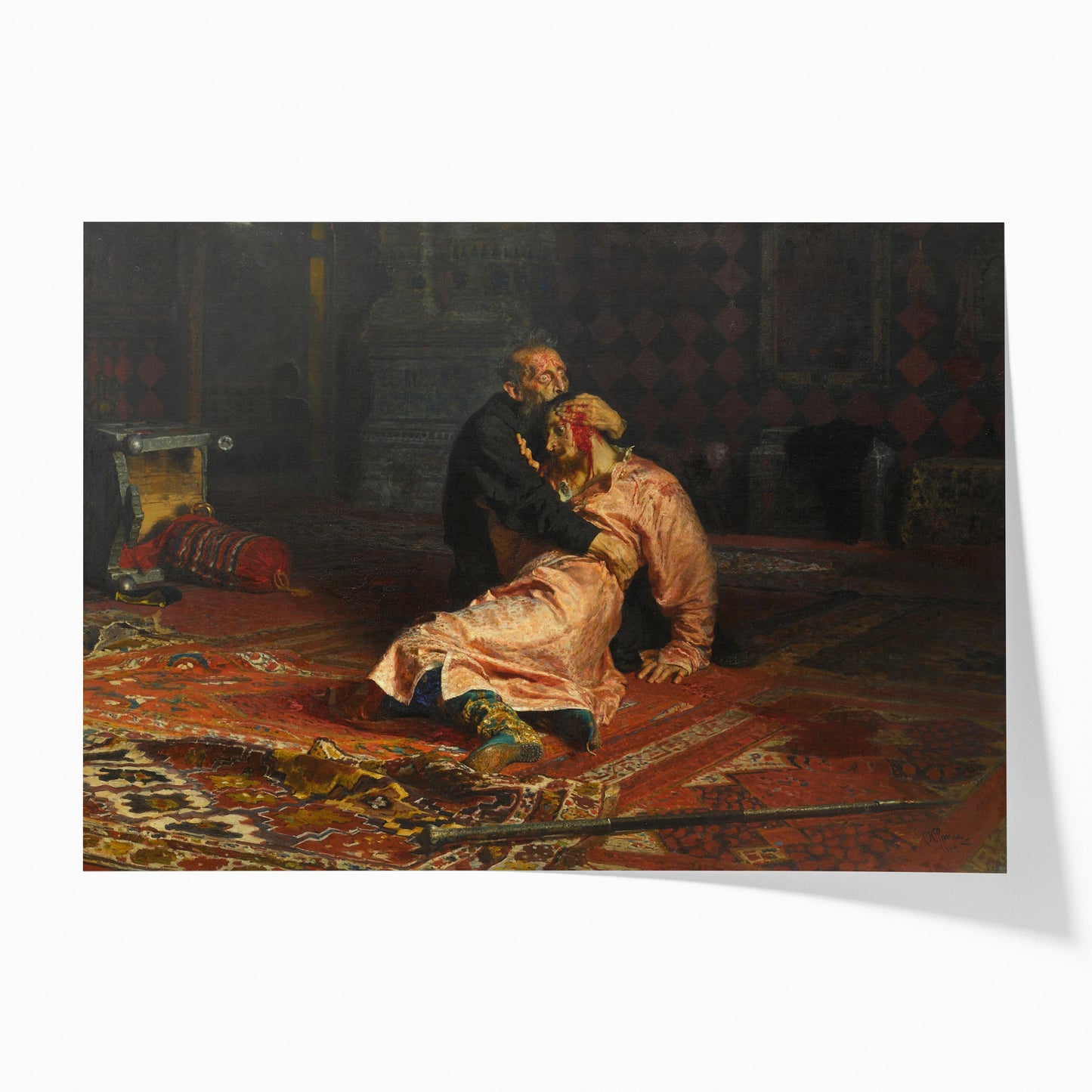 Ivan the Terrible and His Son | Ilya Repin | 1883