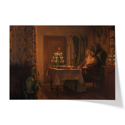 A Lonely Christmas | Oskar Freiwirth-Lützow | 19th Century