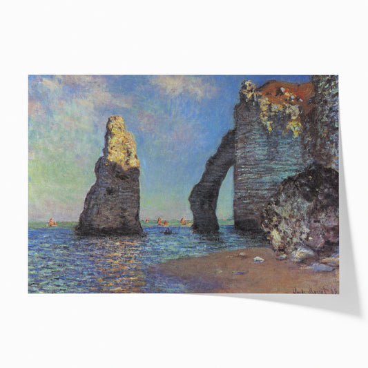 The Cliffs at Etretat | Claude Monet | 1885