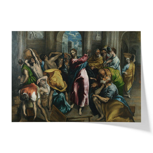 Christ Driving the Money Changers from the Temple (Third Version) | El Greco | 1600