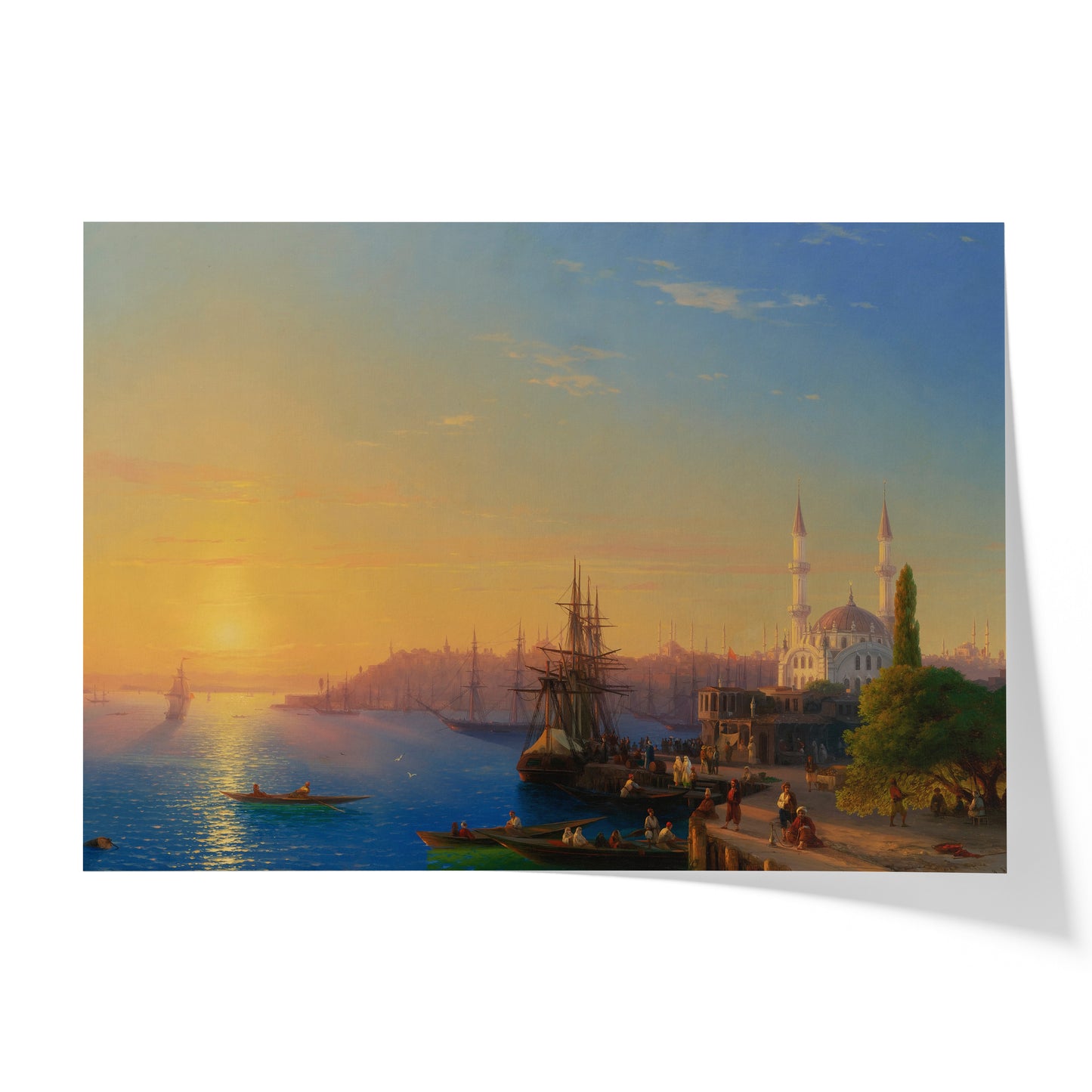 View of Constantinople and the Bosphorus | Ivan Aivazovsky | 1856