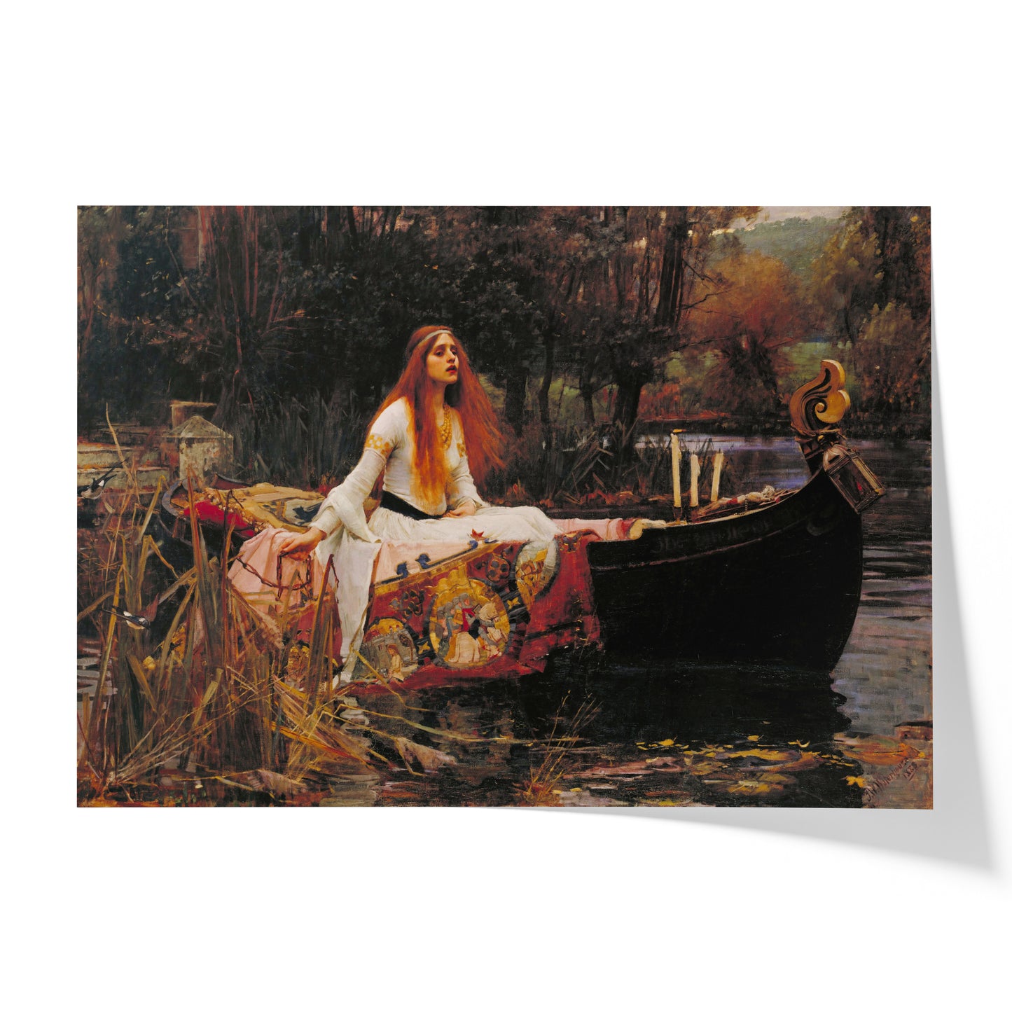 The Lady of Shalott | John William Waterhouse | 1888