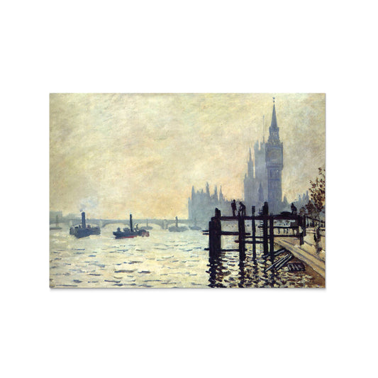 The Thames below Westminster | Claude Monet | 1871