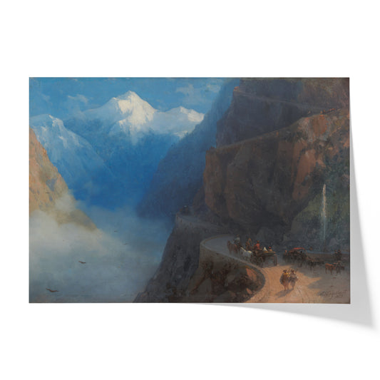 From Mleta to Gudauri | Ivan Aivazovsky | 1868