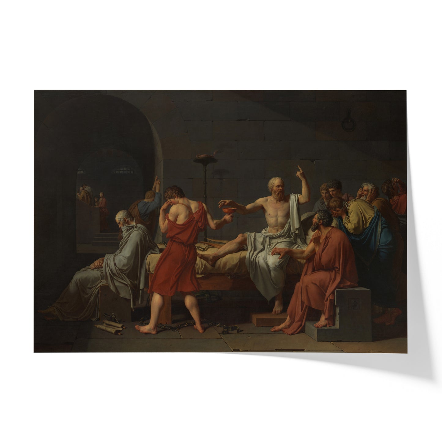 The Death of Socrates | Jacques-Louis David | 1787