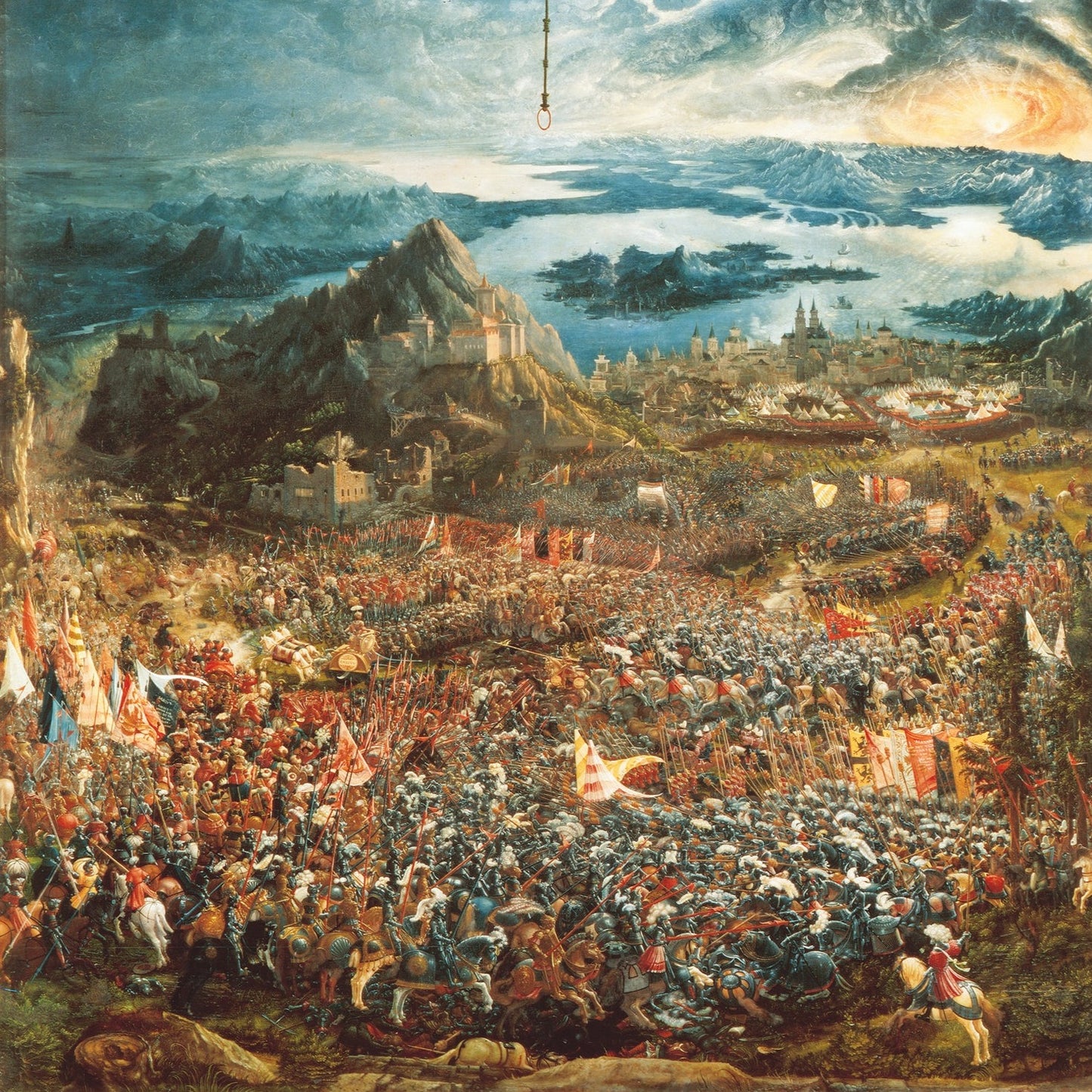 The Battle of Alexander vs Darius | Albrecht Altdorfer | 1528–1529