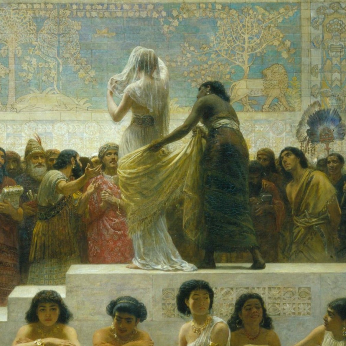 The Babylonian Marriage Market | Edwin Long | 1875