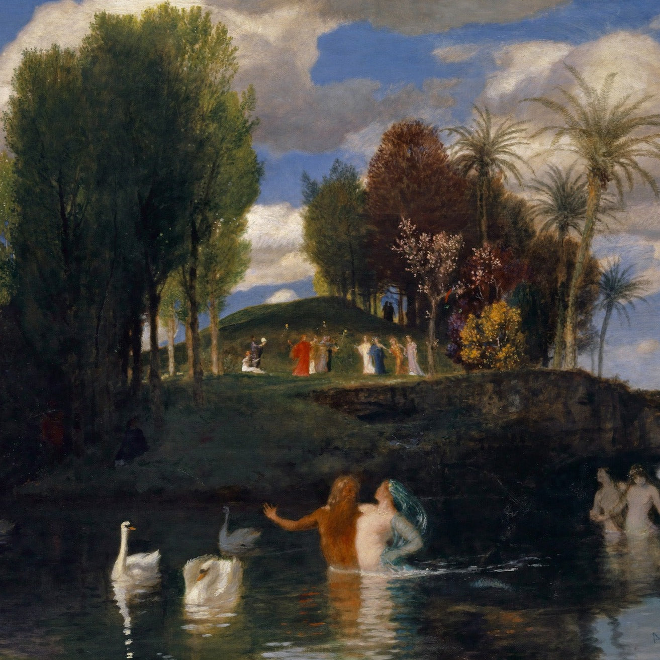 Isle of Life | Arnold Böcklin | 1888