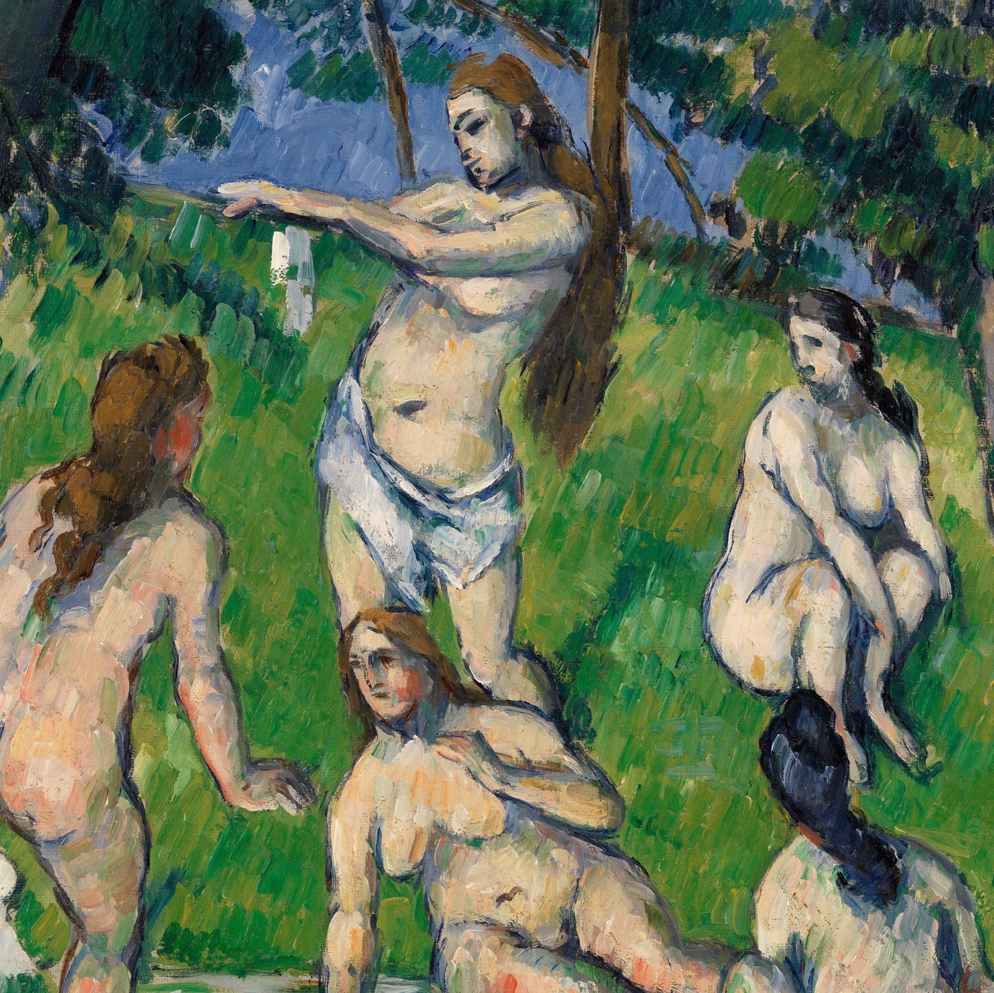 Five Bathers | Paul Cezanne | 1878