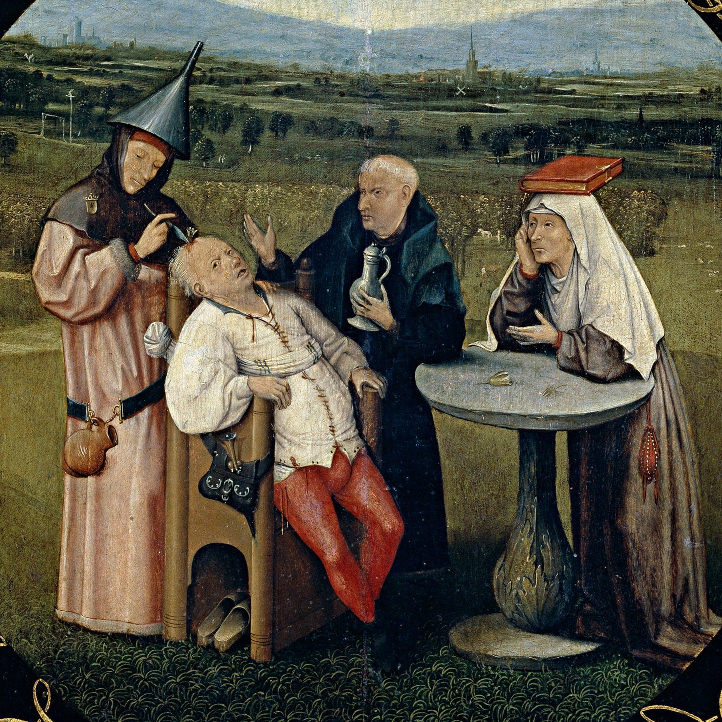 Cutting the Stone | Hieronymus Bosch | c. 1500-10