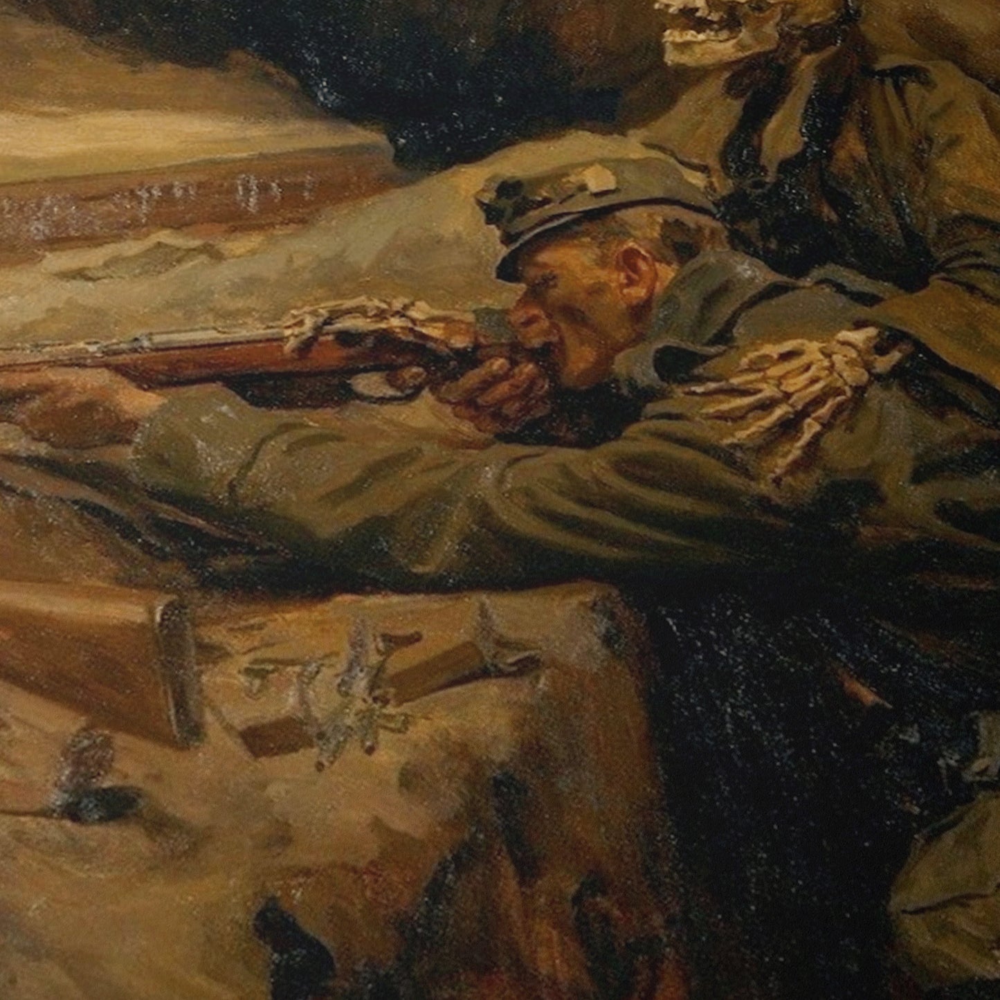 The Soldier And The Death | Hans Larwin | 1917