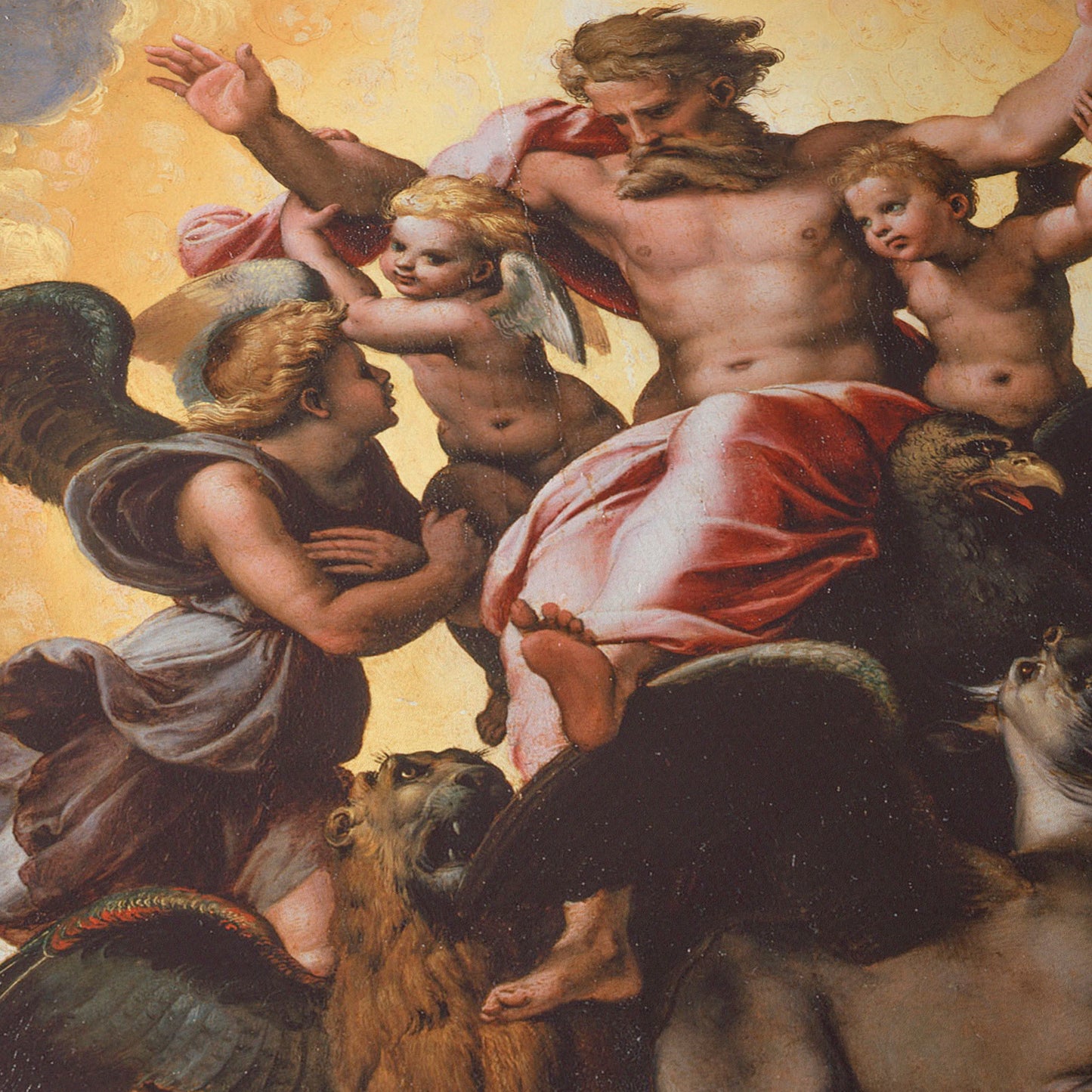 Ezekiel's Vision | Raphael | 1518