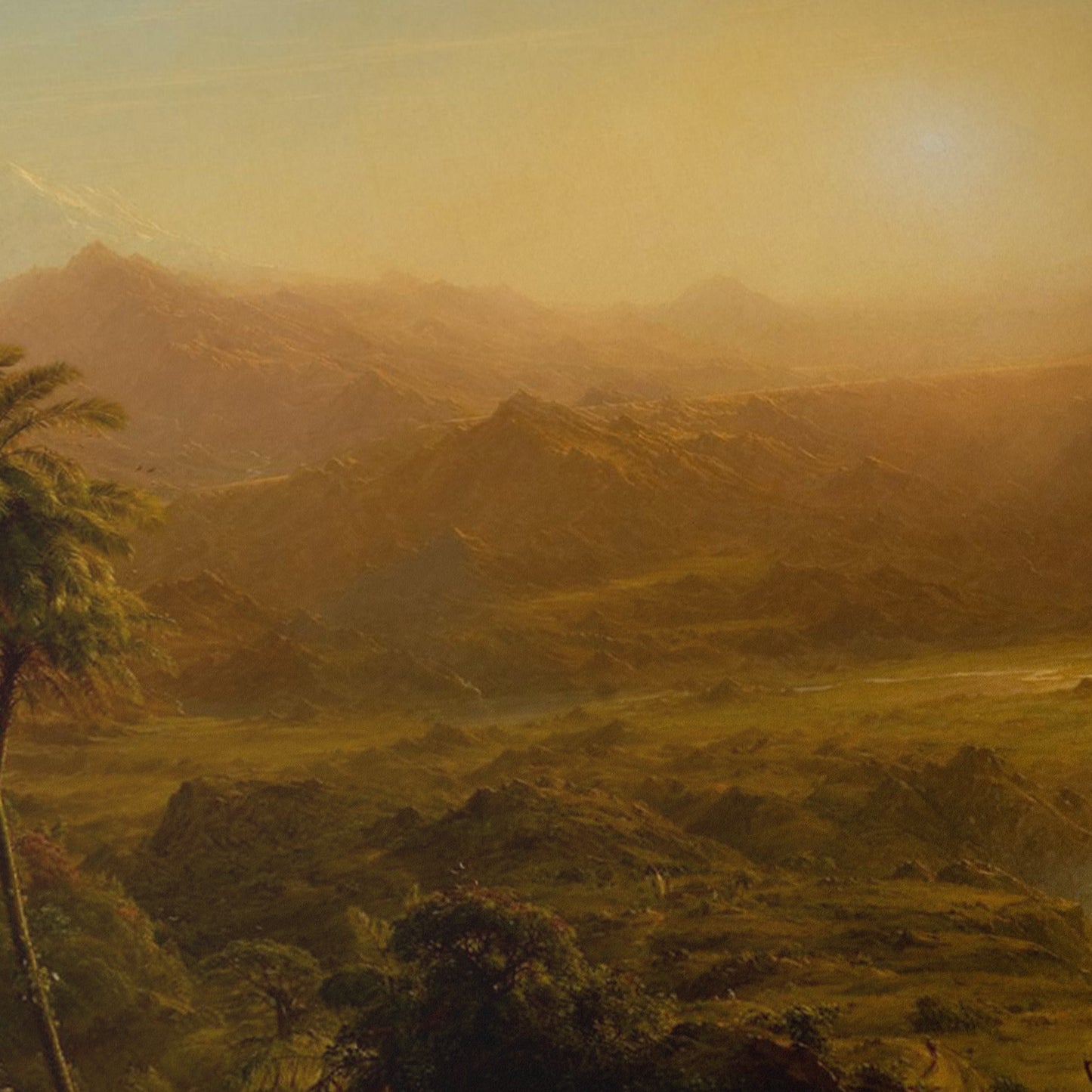 The Andes of Ecuador | Frederic Edwin Church | 1855