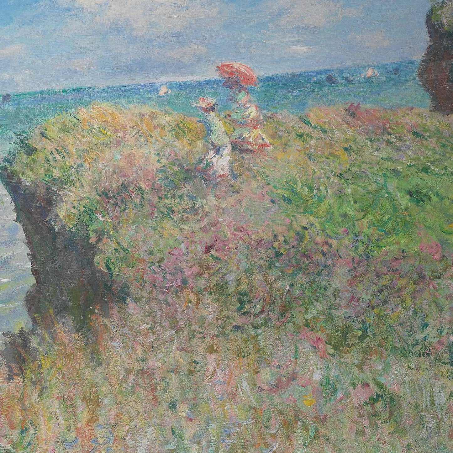 Cliff Walk at Pourville | Claude Monet | 1882