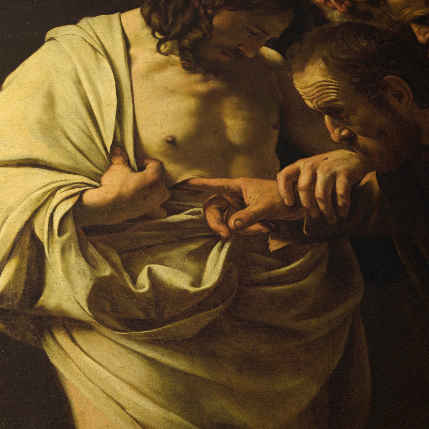 The Incredulity of Saint Thomas | Caravaggio | 1601