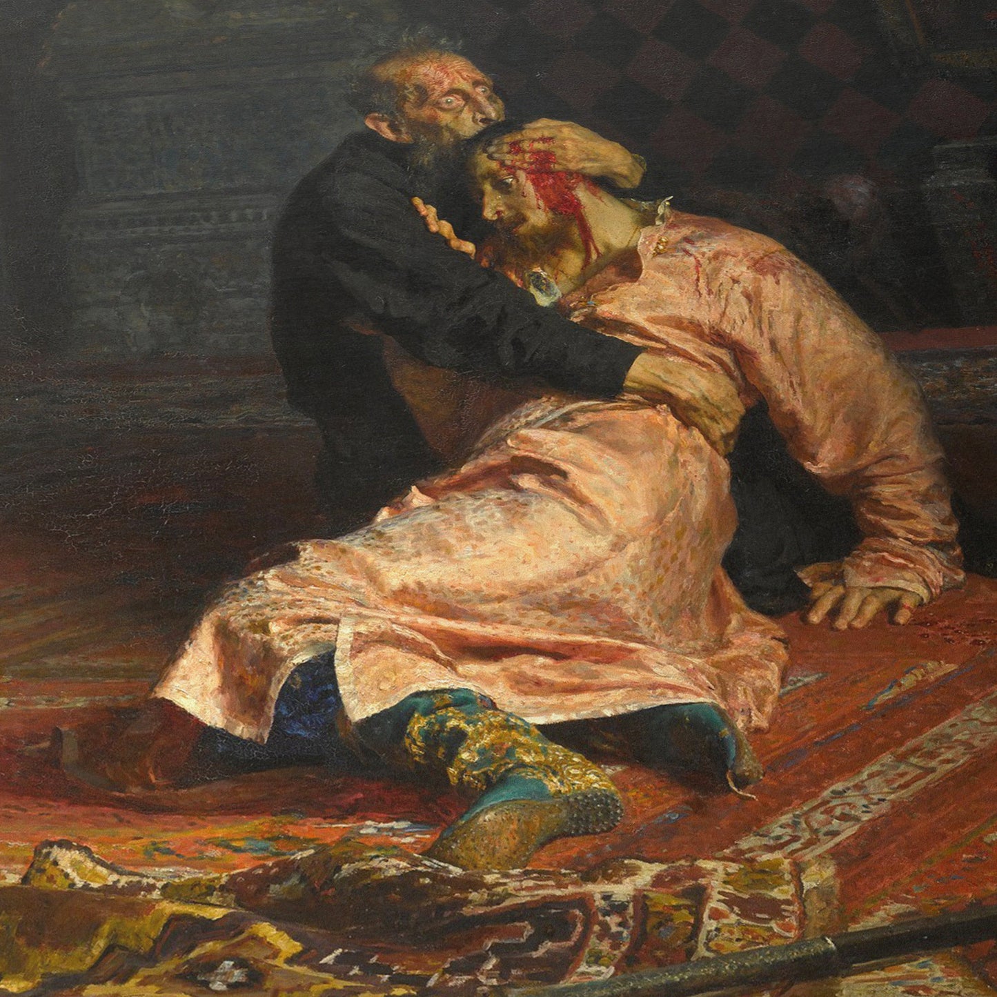 Ivan the Terrible and His Son | Ilya Repin | 1883