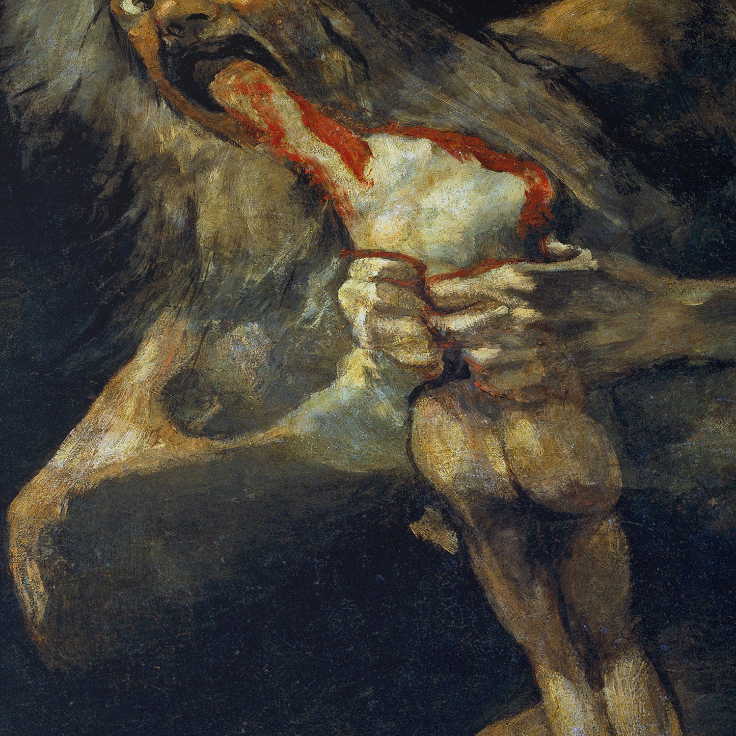 Saturn Devouring his Son | Francisco Goya | 1819