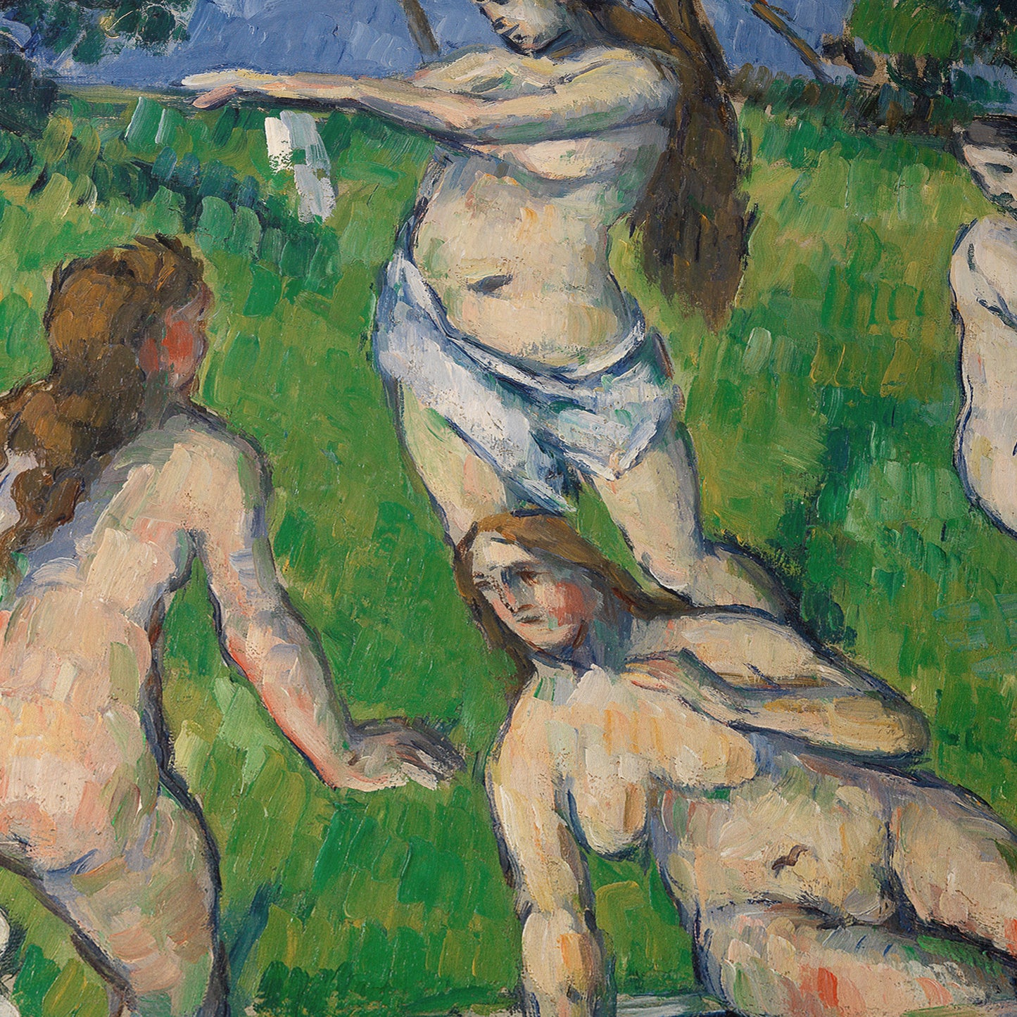 Five Bathers | Paul Cezanne | 1878