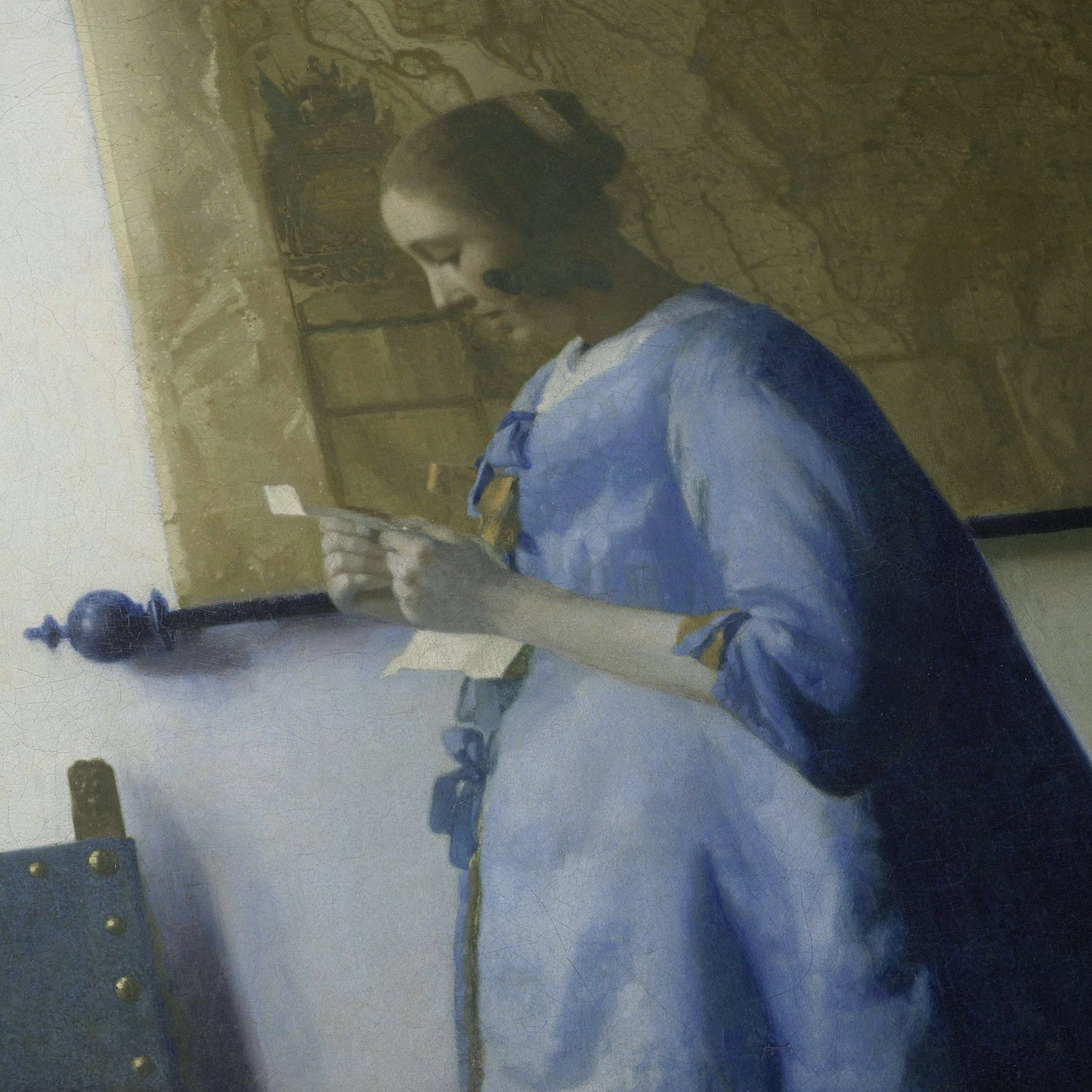 Woman Reading a Letter | Johannes Vermeer | 1662