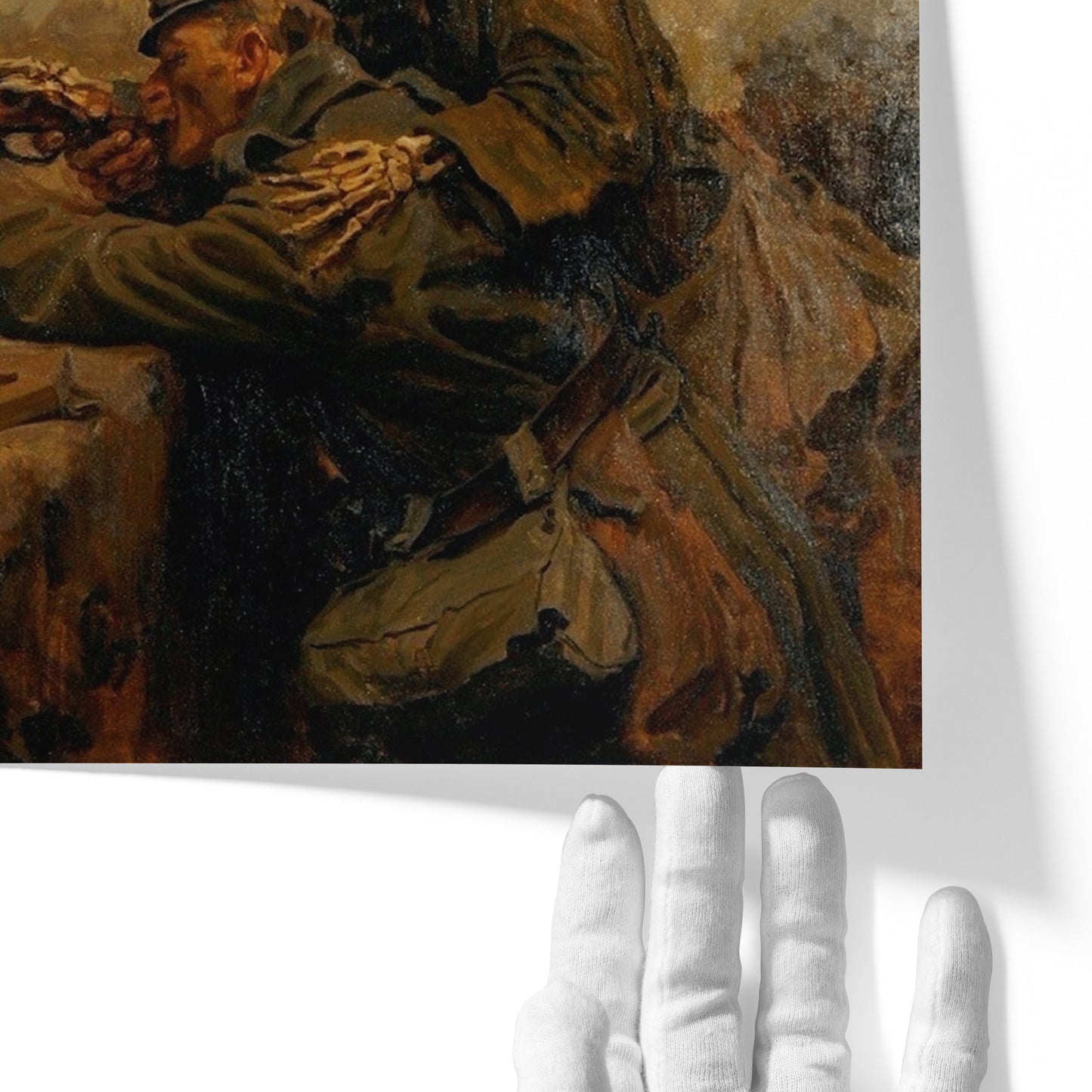 The Soldier And The Death | Hans Larwin | 1917