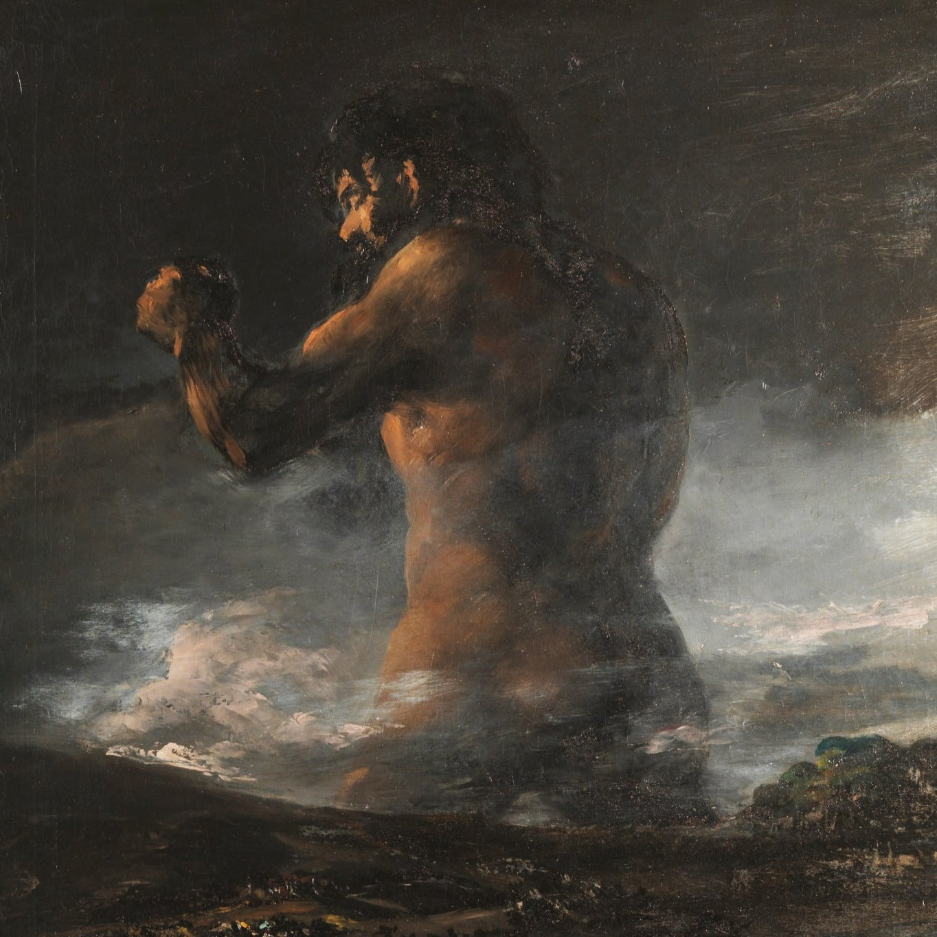 The Colossus | Francisco Goya | 1808