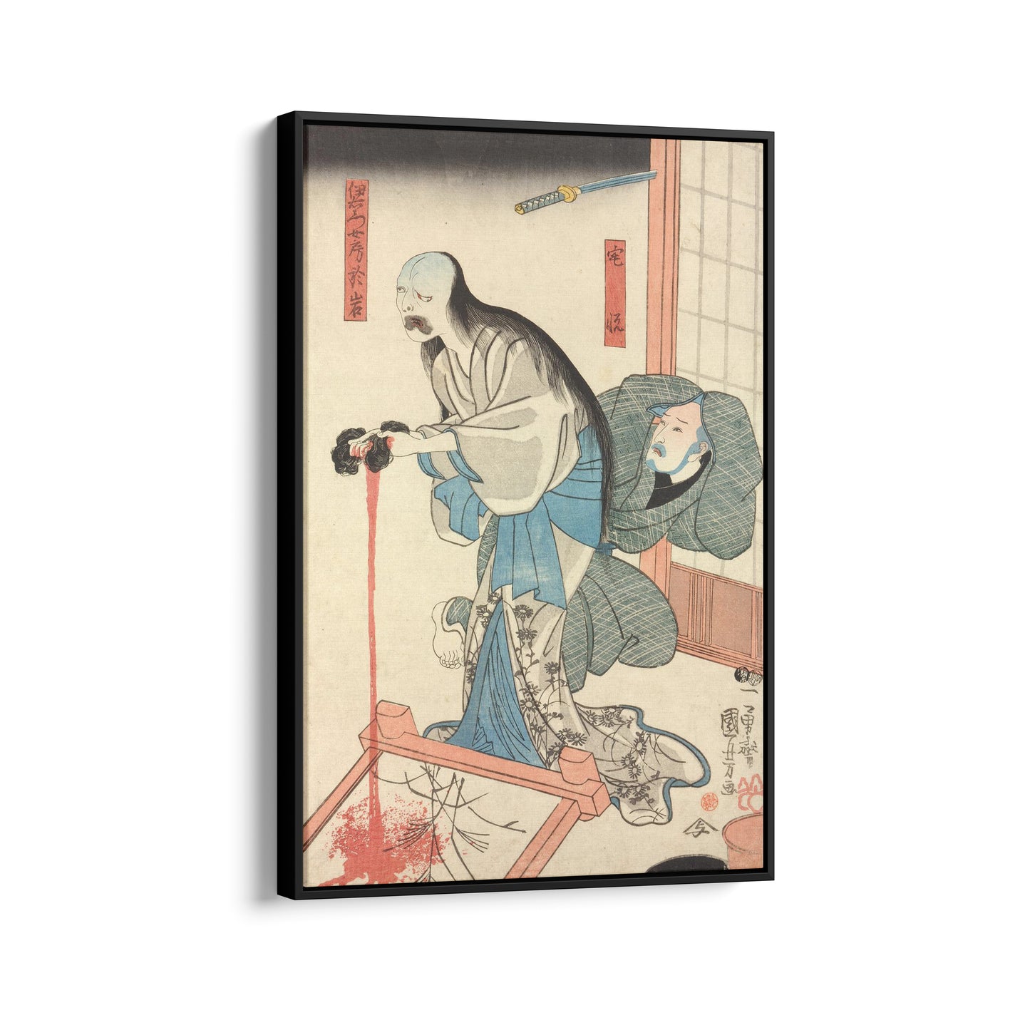 The Ghost Of Oiwa | Utagawa Kuniyoshi | 1850