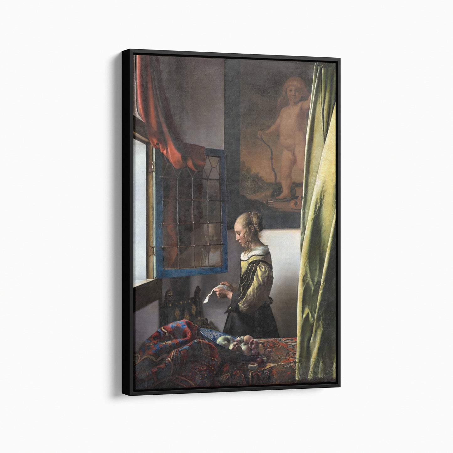 Girl Reading a Letter at an Open Window | Johannes Vermeer | 1657