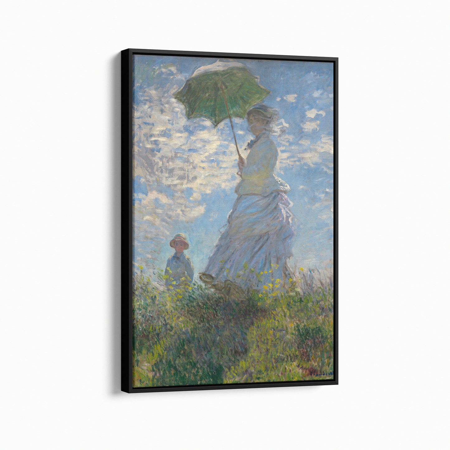 Woman with a Parasol | Claude Monet | 1875