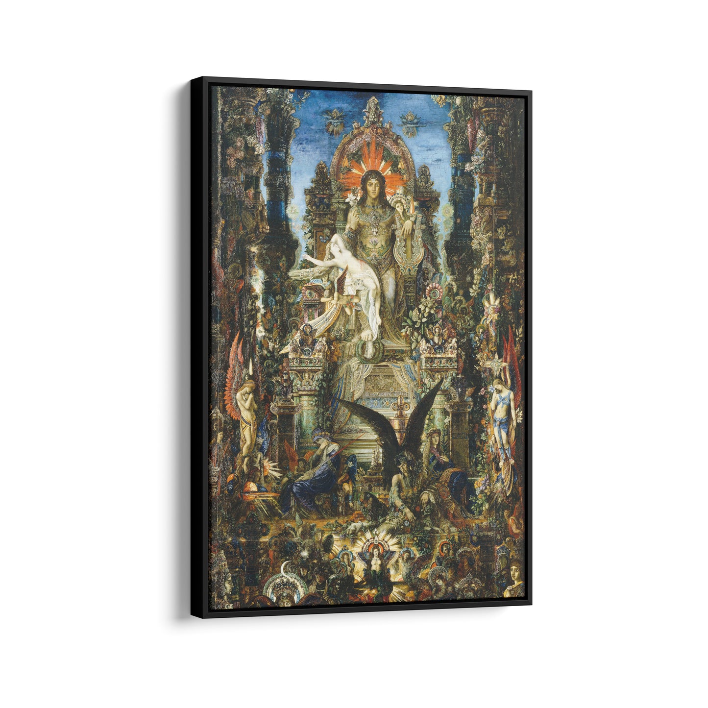 Jupiter and Semele | Gustave Moreau | 1894-95