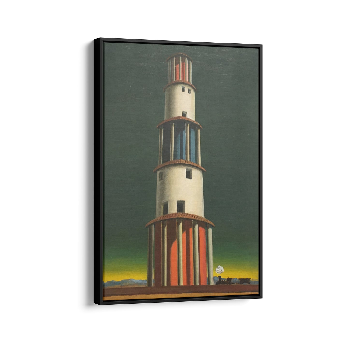 La Torre e Il Treno | Giorgio de Chirico | 1934