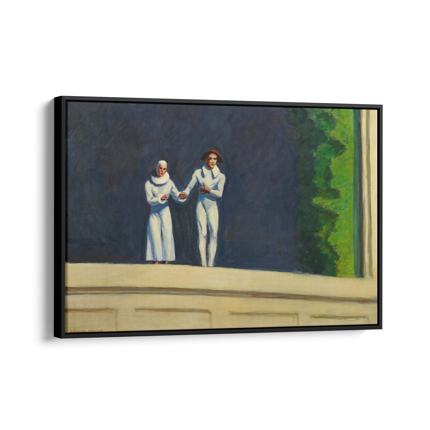 The Two Comedians | Edward Hopper | 1965