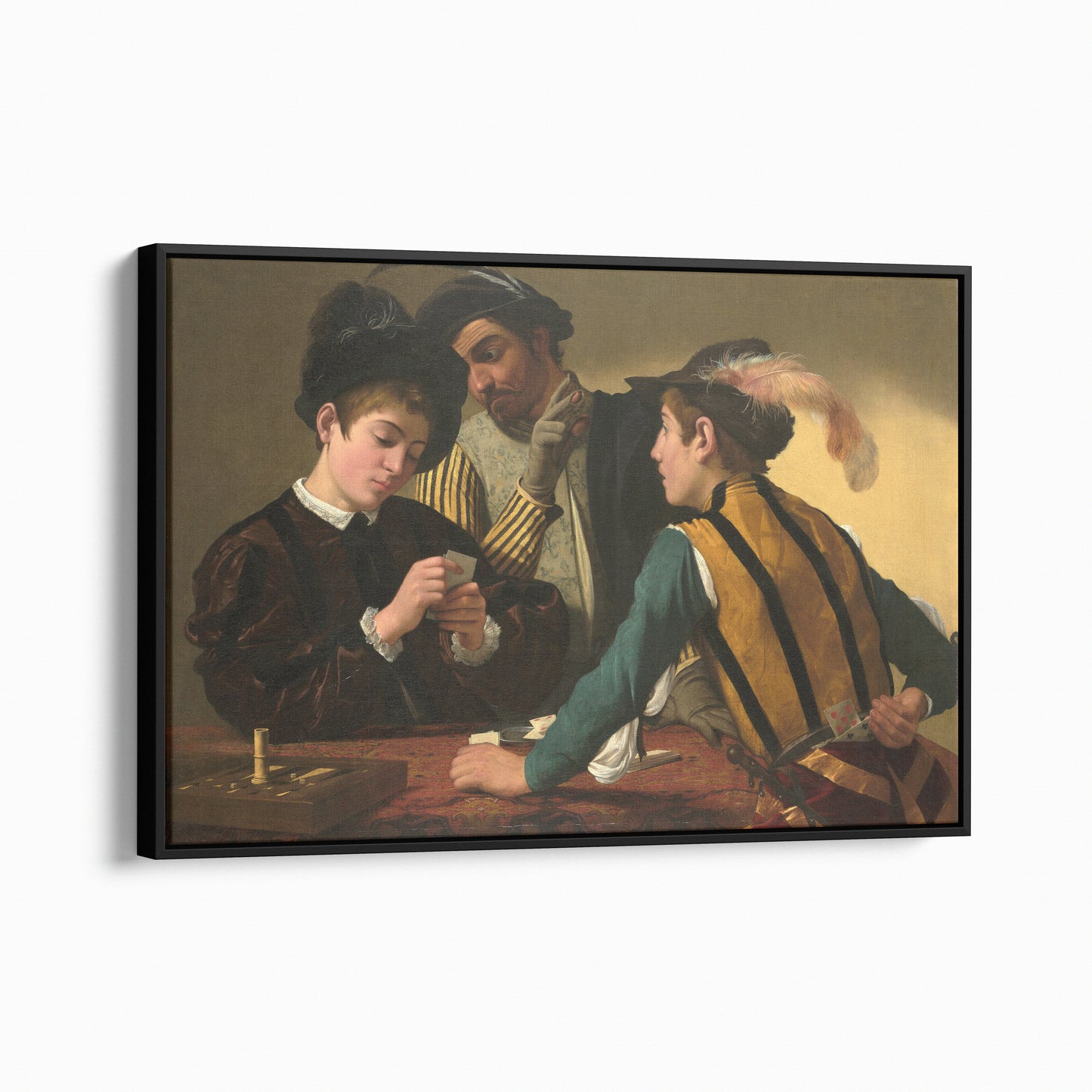 The Cardsharps | Caravaggio | 1594