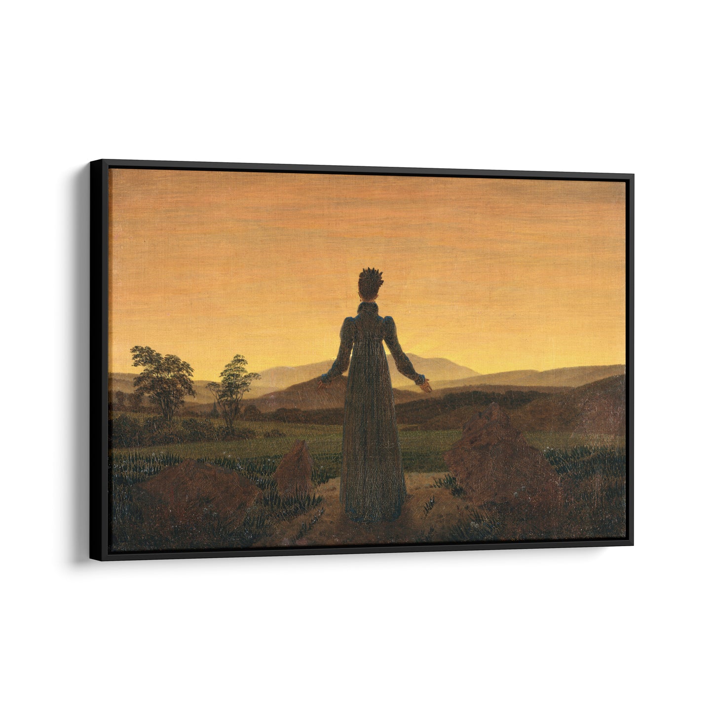 Woman before the Rising Sun | Caspar David Friedrich | 1818-20