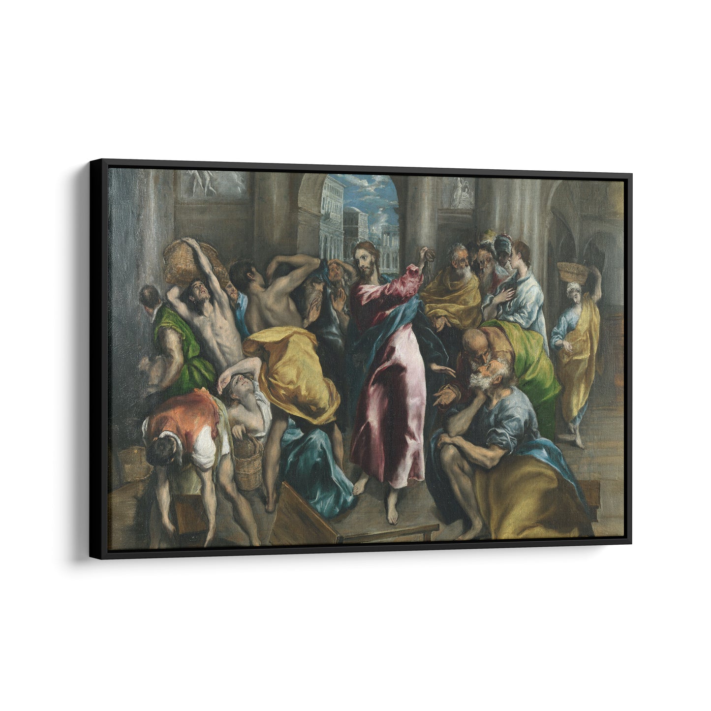 Christ Driving the Money Changers from the Temple (Third Version) | El Greco | 1600