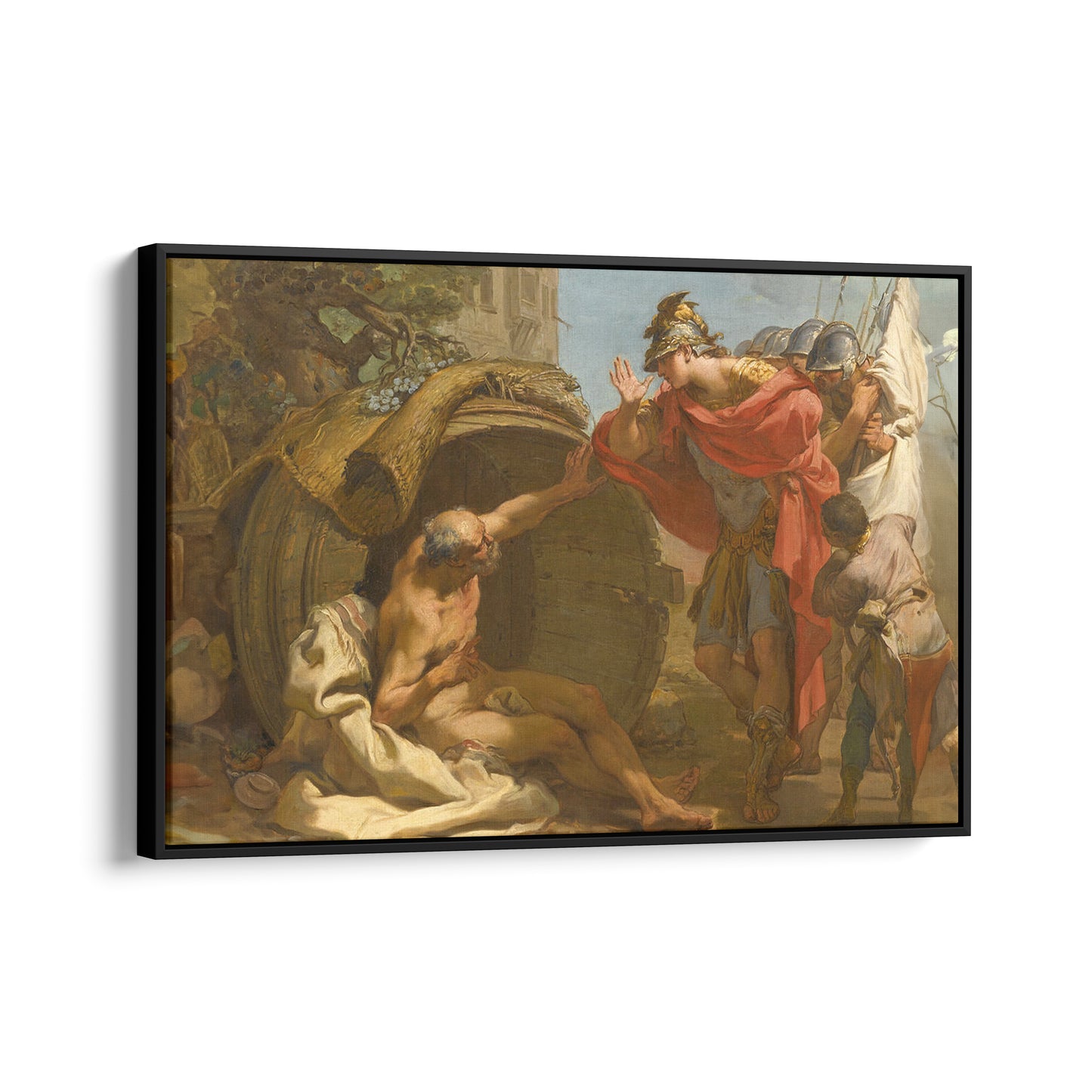 Alexander and Diogenes | Gaetano Gandolfi | 1792