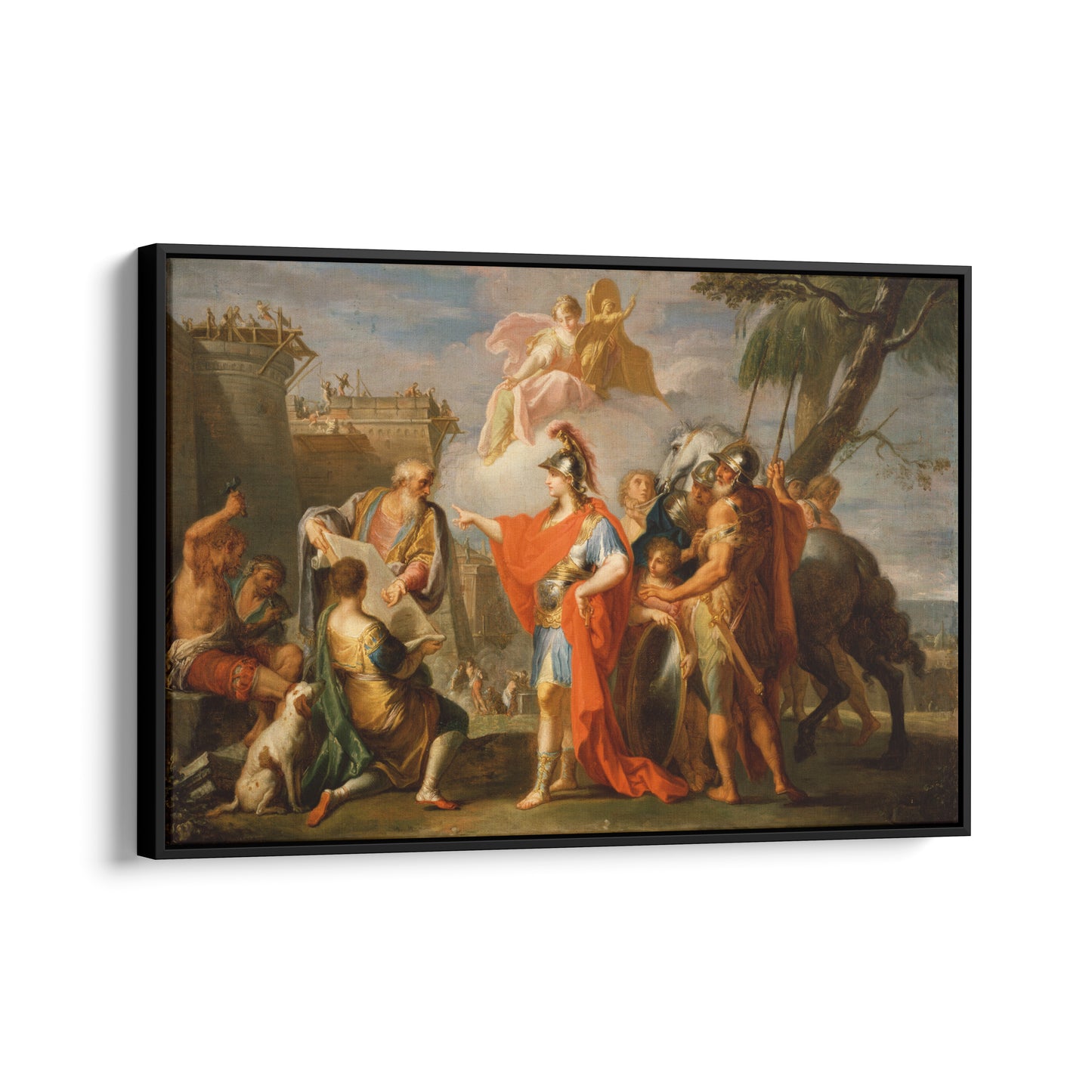 Alexander the Great Founding Alexandria | Placido Constanzi | 1736-1737