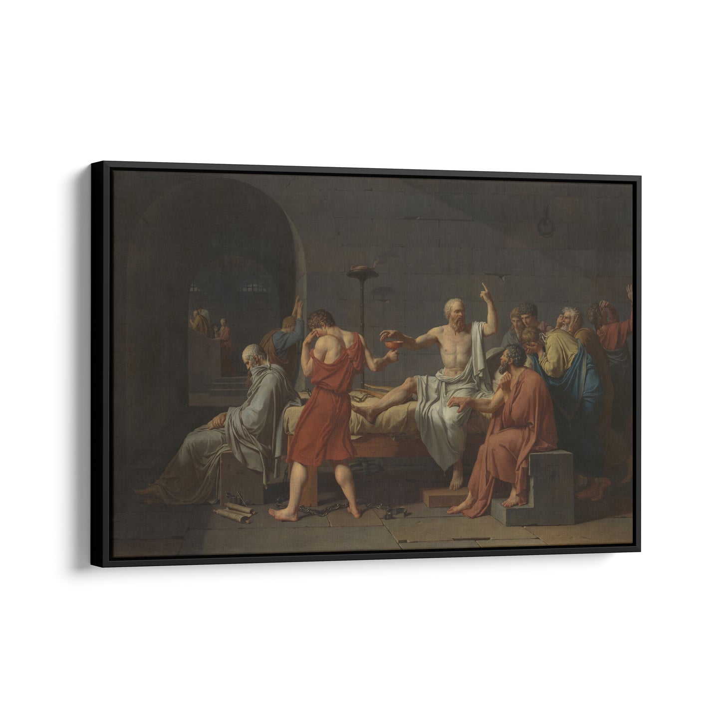 The Death of Socrates | Jacques-Louis David | 1787