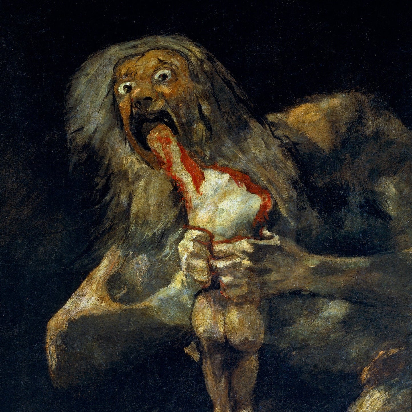 Saturn Devouring his Son | Francisco Goya | 1819