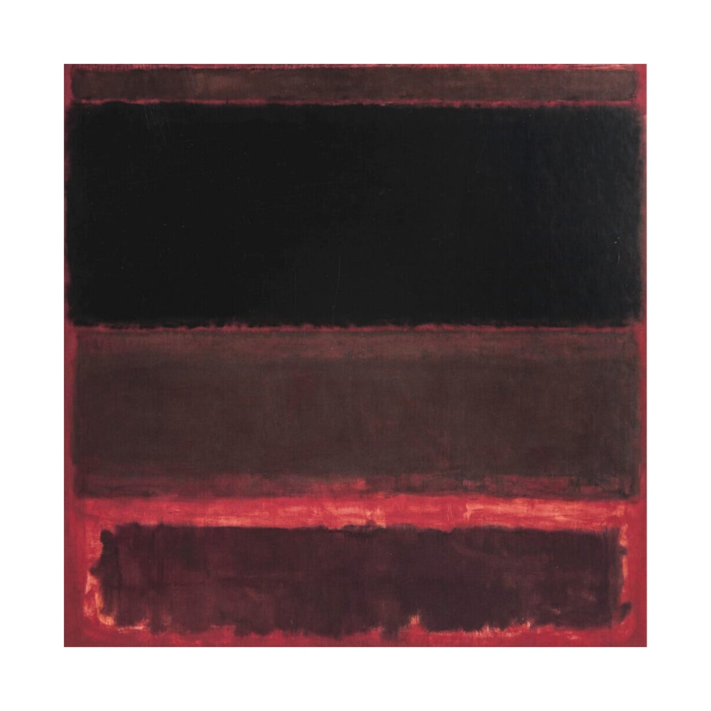 Four Darks in Red | Mark Rothko | 1958