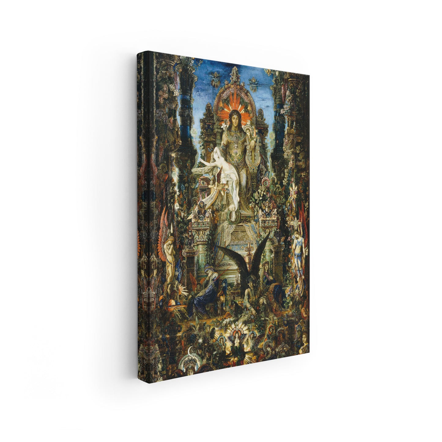 Jupiter and Semele | Gustave Moreau | 1894-95