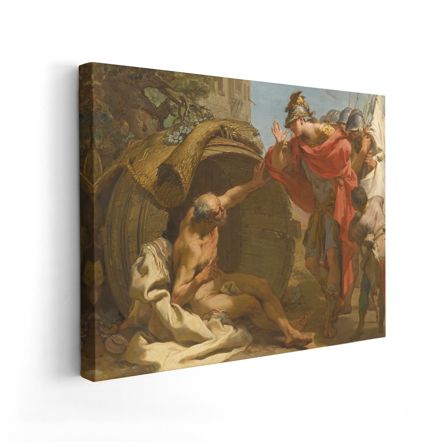 Alexander and Diogenes | Gaetano Gandolfi | 1792