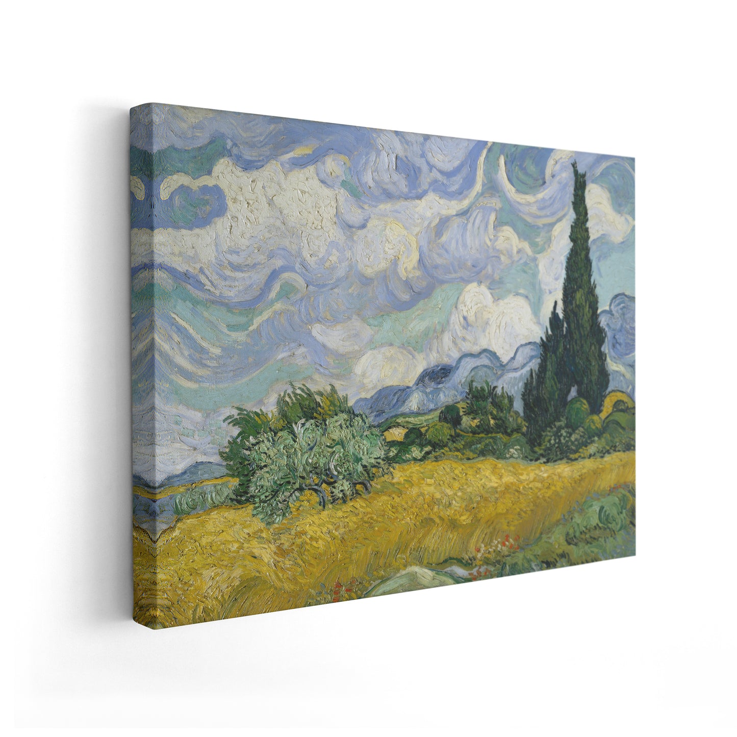 Wheat Field with Cypresses | Vincent van Gogh | 1889