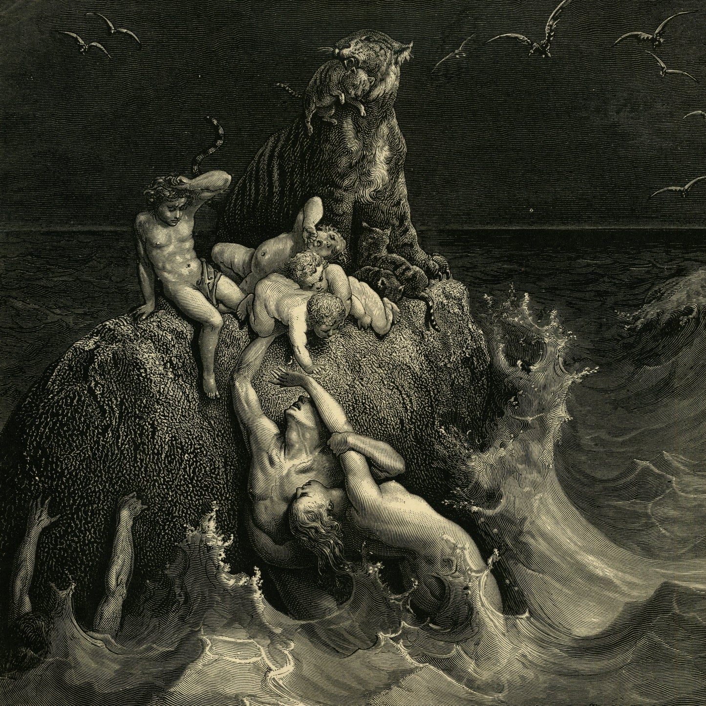 The Deluge | Gustave Doré | 1866