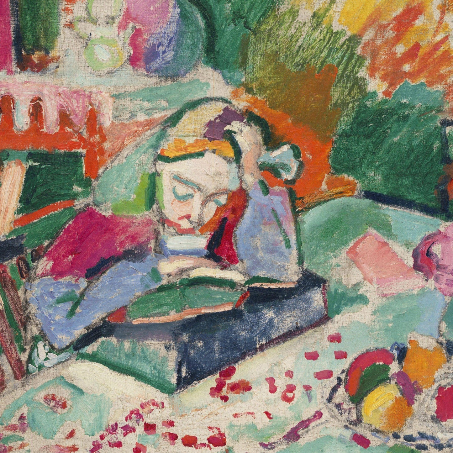 Interior with a Young Girl | Henri Matisse | 1906