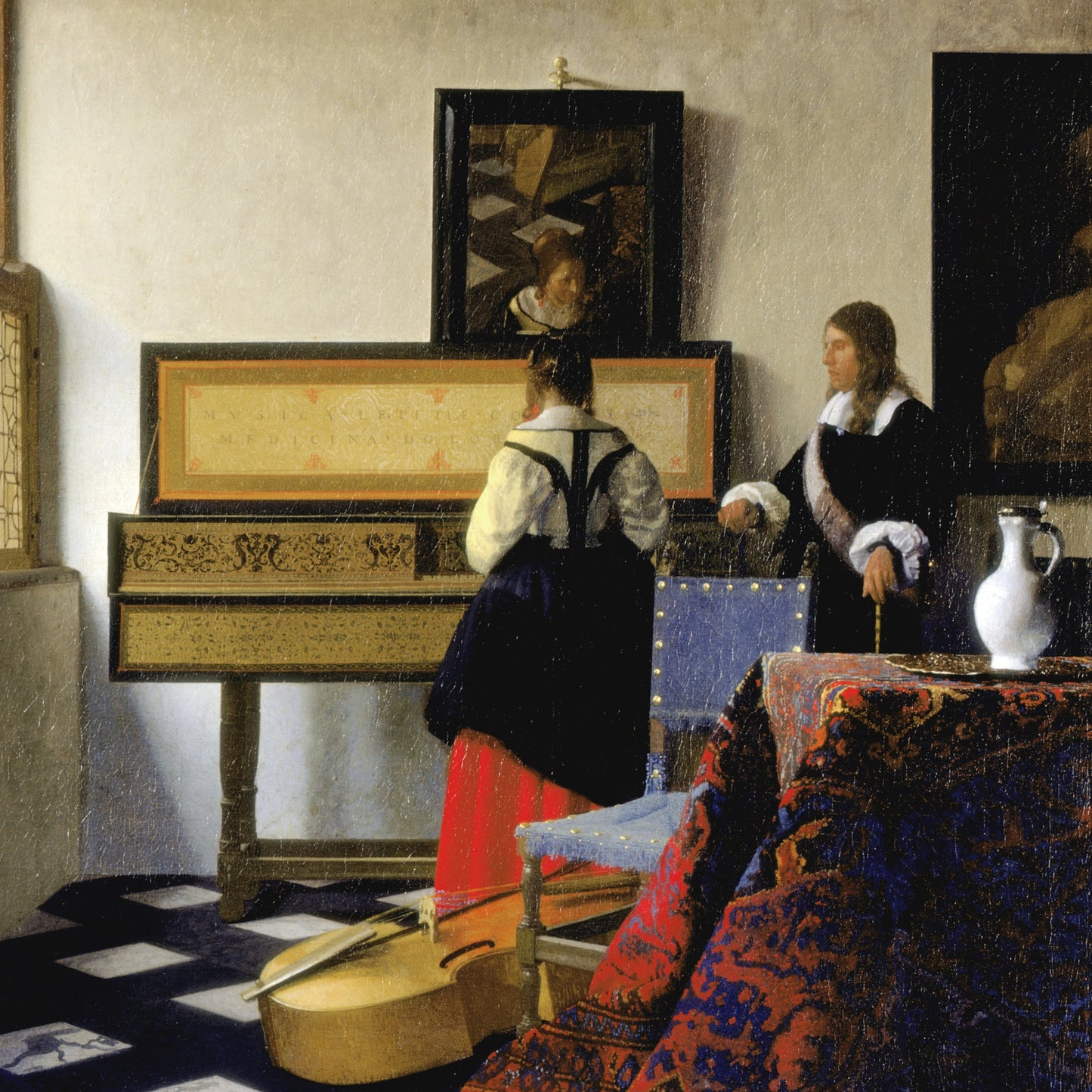 The Music Lesson | Johannes Vermeer | 1662