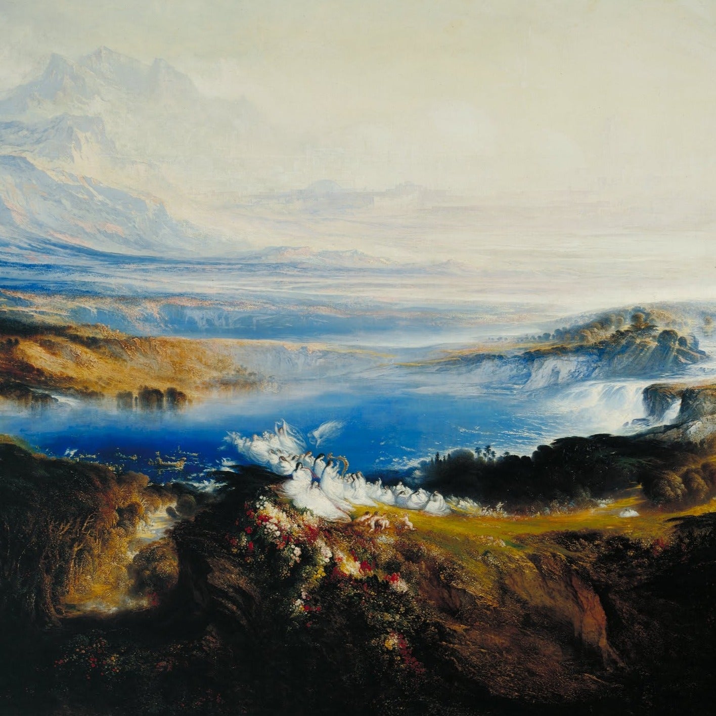 The Plains Of Heaven | John Martin | 1851