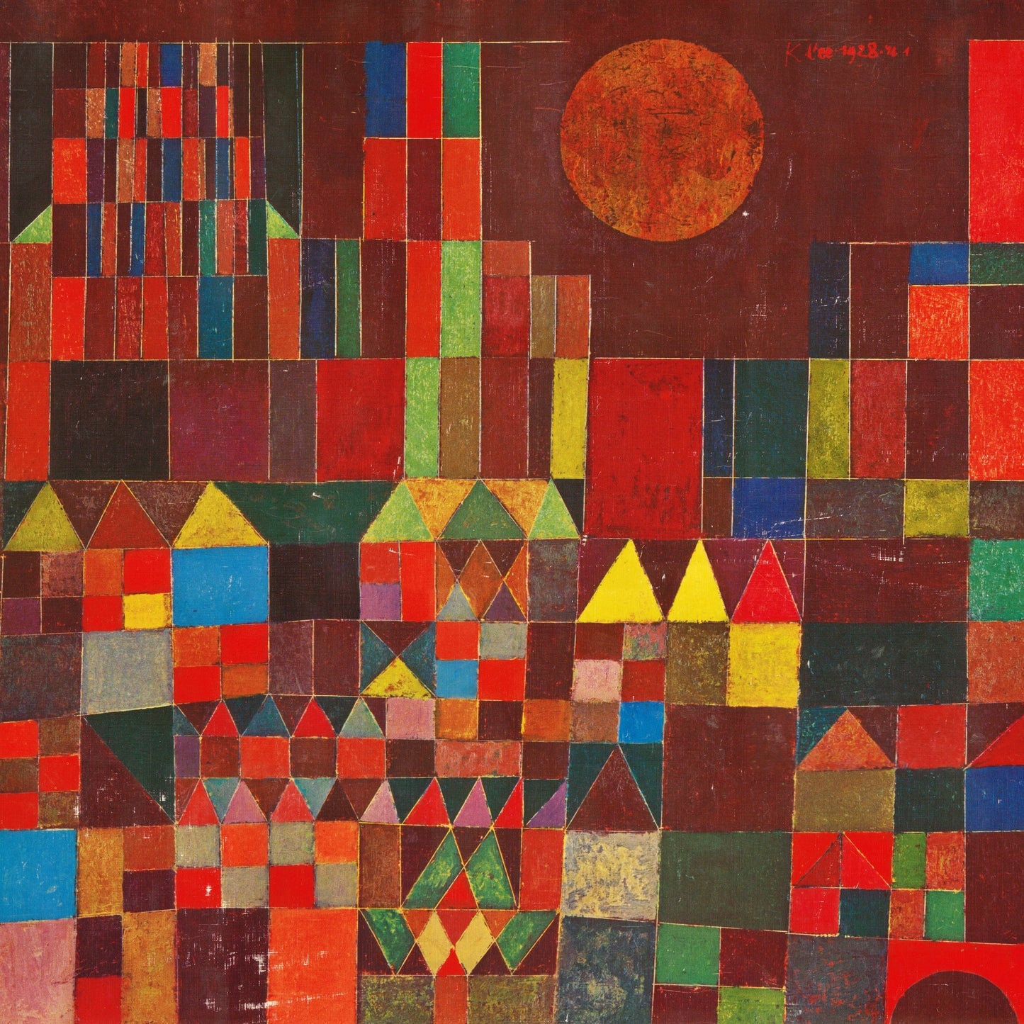 Castle and Sun | Paul Klee | 1928