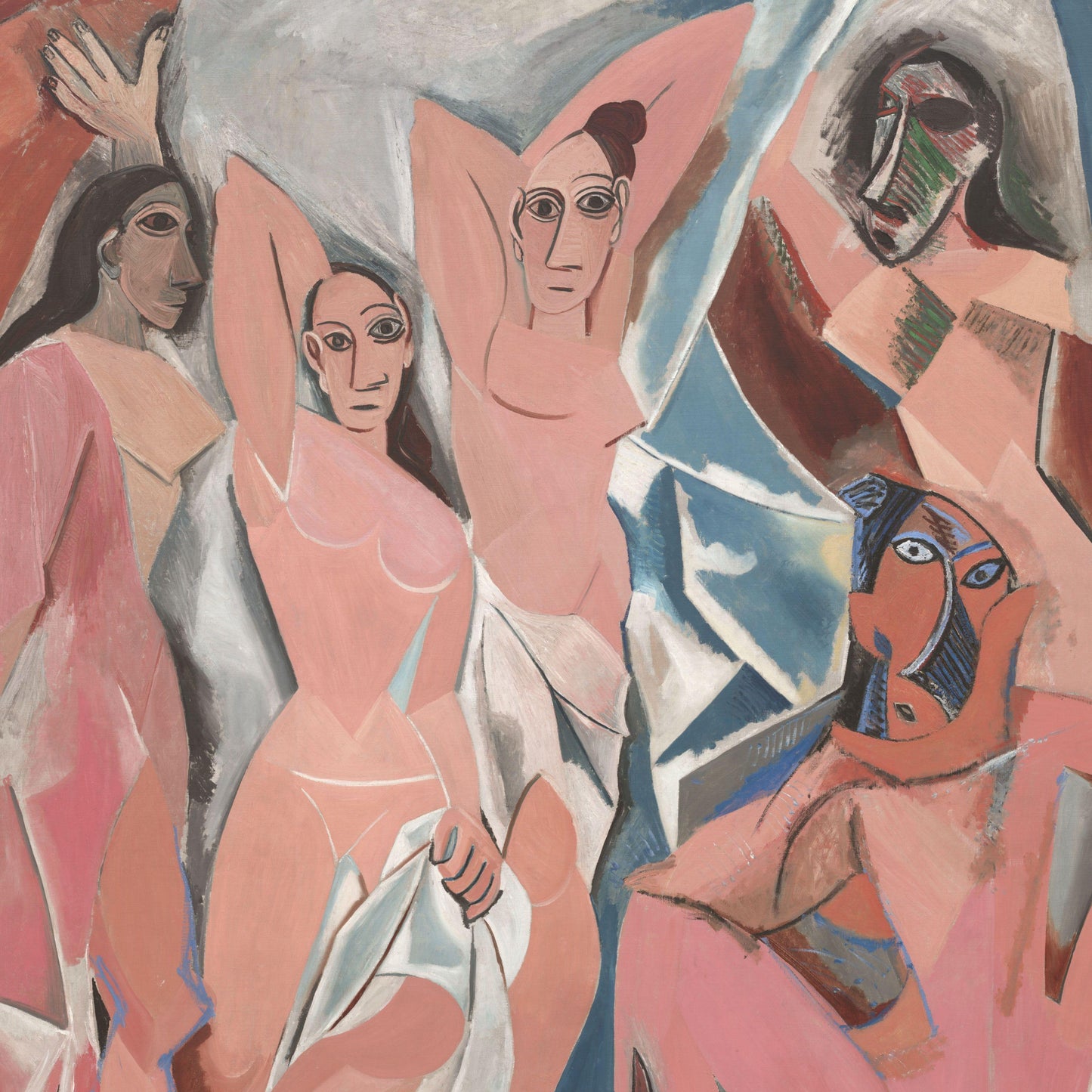 Les Demoiselles d'Avignon | Pablo Picasso | 1907